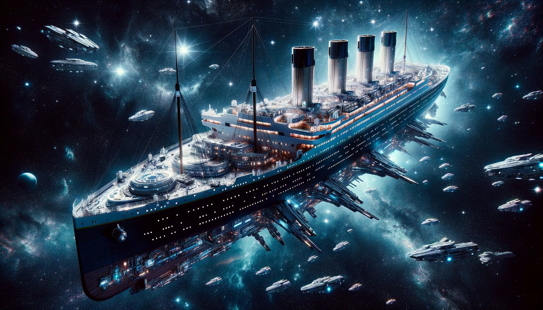 Titanic comme vaisseau spatial